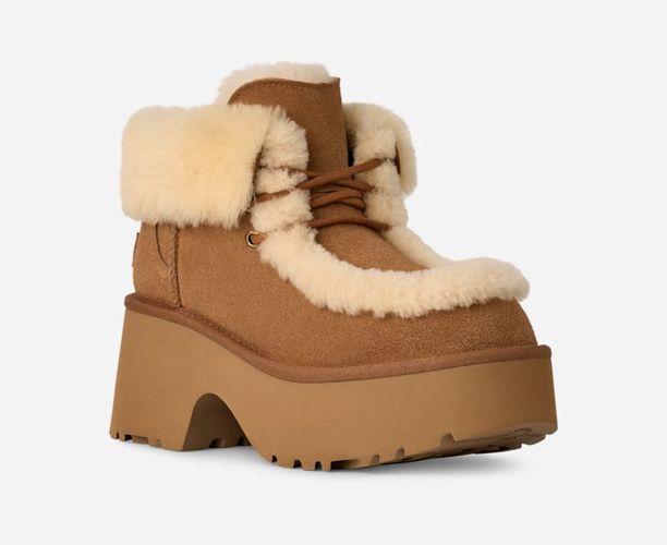 Botte à lacets Classic Esmee in Brown, Taille 37, Daim - Ugg - Modalova