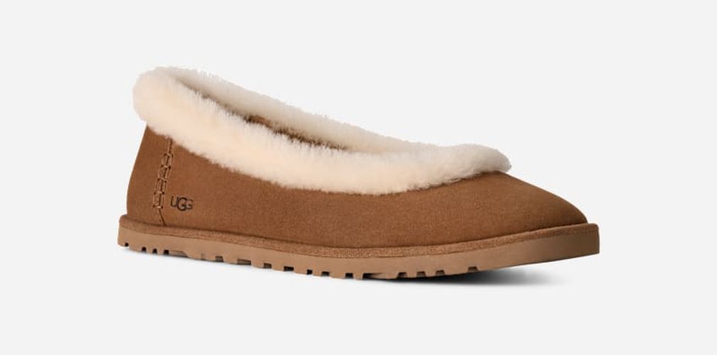 Ballerine Zora | UE in Brown, Taille 36, Daim - Ugg - Modalova