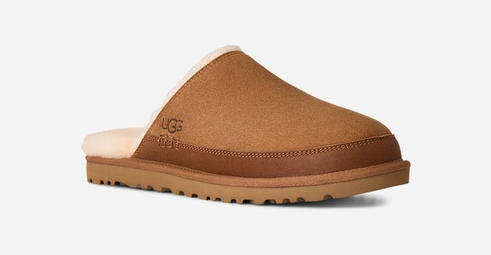 Leisure Nomad Slide in Brown, Taille 44, Daim/Cuir - Ugg - Modalova