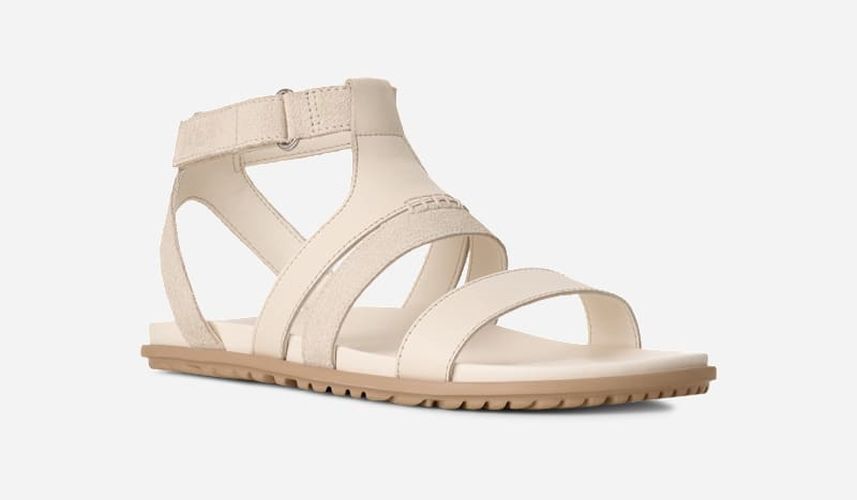Sandale Solivan à lanière cheville in White, Taille 38, Synthétique - Ugg - Modalova