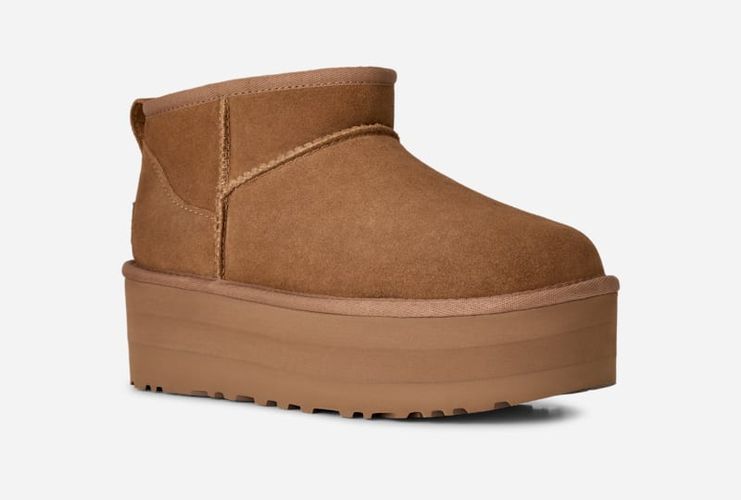 Classic Ultra Mini à plateforme | UE in Brown, Taille 42, Daim - Ugg - Modalova