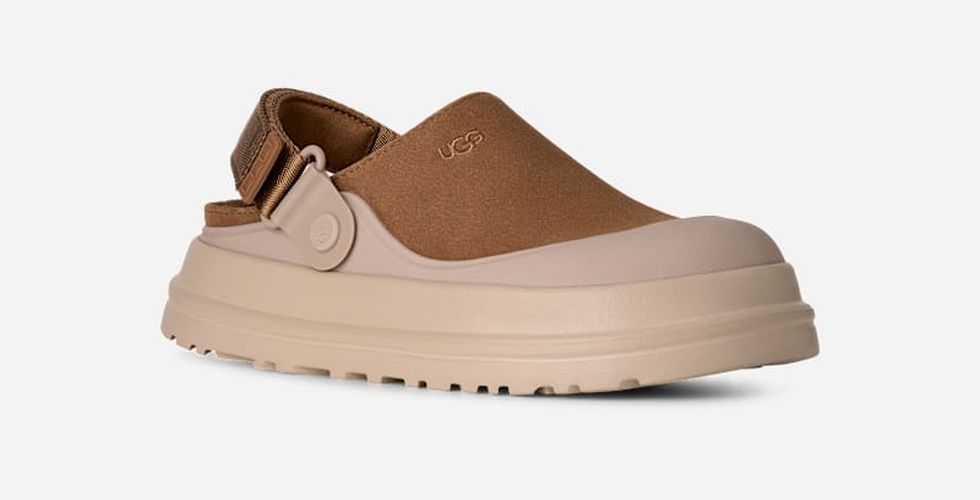 Sabot GoldenGlow en daim in Brown, Taille 36 - Ugg - Modalova