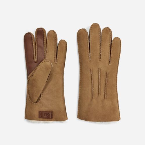 Gant technique en peau de mouton contrastée | UE in Brown, Taille L, Shearling - Ugg - Modalova