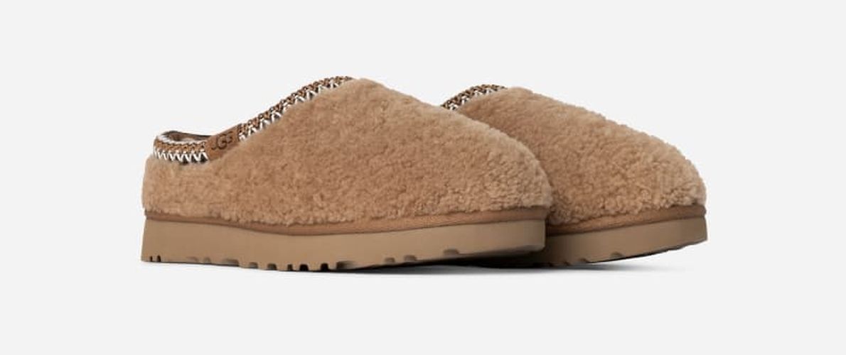 Tasman Maxi Curly in Brown, Taille 43, Shearling/Matières Recyclées - Ugg - Modalova