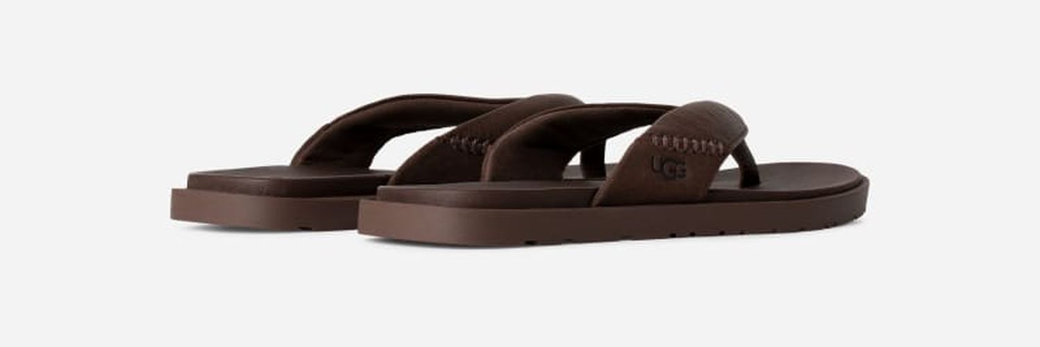 Tong Seaside II in Brown, Taille 41, Cuir/Daim - Ugg - Modalova