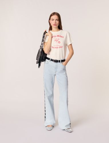 Tee-shirt Paris Milan - Maje - Modalova