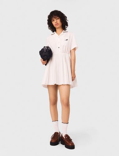 Robe Chemise Manches Courtes - Maje - Modalova
