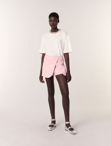 Tee-shirt À Col Bijou - Maje - Modalova