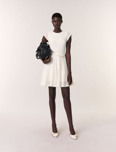 Robe Courte En Crochet - Maje - Modalova