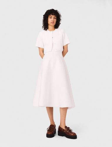 Cardigan Court - Blanc - Maje - Maje - Modalova