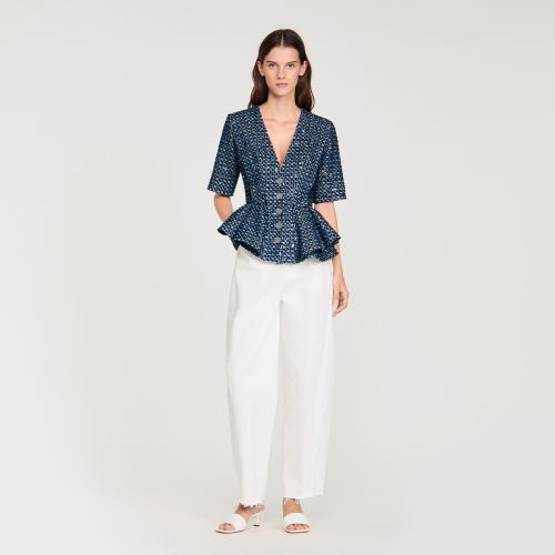 Veste à sequins - Sandro Paris - Modalova