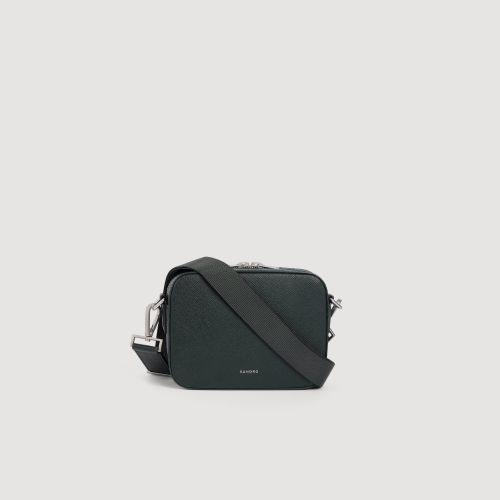 Petit sac en cuir reconstitué - Sandro Paris - Modalova