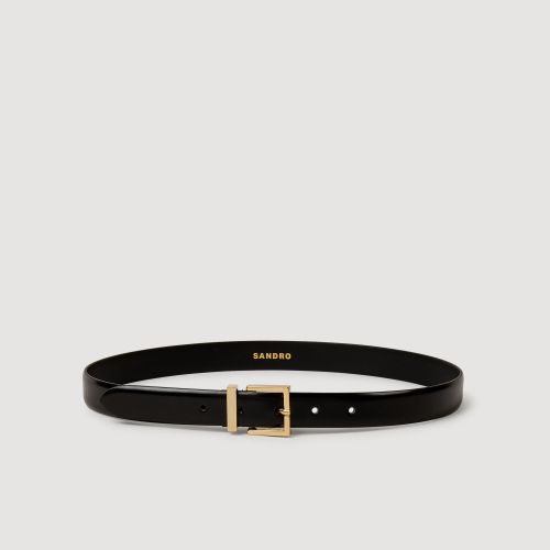 Ceinture en cuir - Sandro Paris - Modalova
