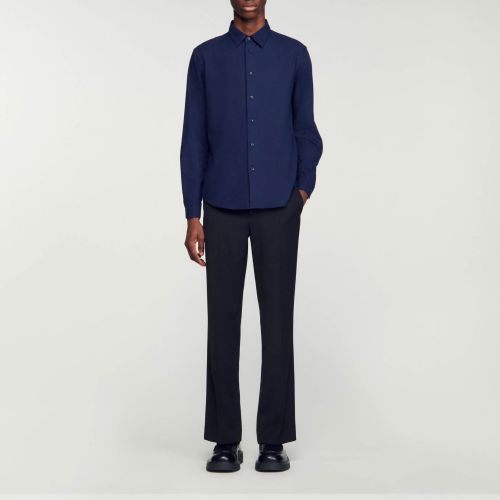 Chemise en flanelle - Sandro Paris - Modalova