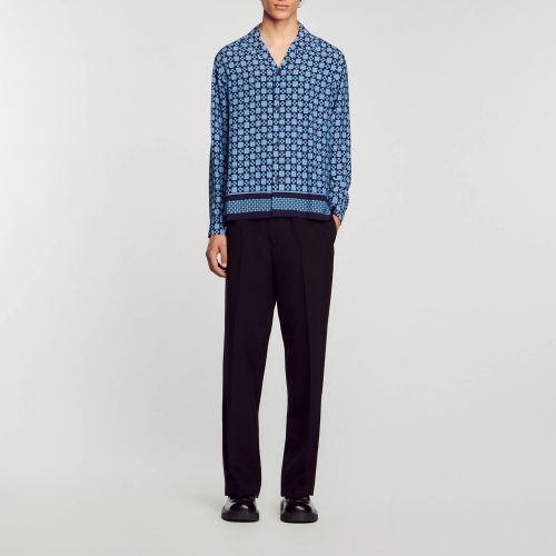 Chemise Square Cross - Sandro Paris - Modalova