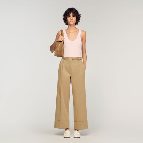 Pantalon de tailleur - Sandro Paris - Modalova
