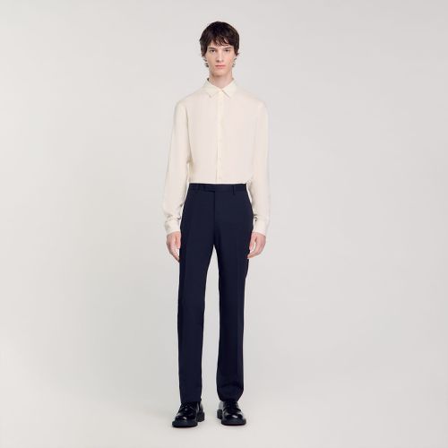 Pantalon de costume - Sandro Paris - Modalova