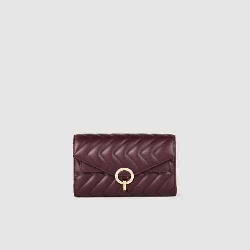 Pochette crossbody en cuir - Sandro Paris - Modalova