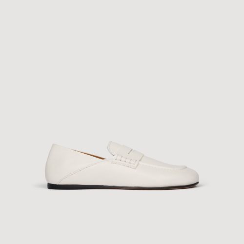 Mocassins en cuir - Sandro Paris - Modalova
