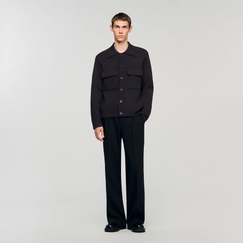 Blouson en maille Milano - Sandro Paris - Modalova