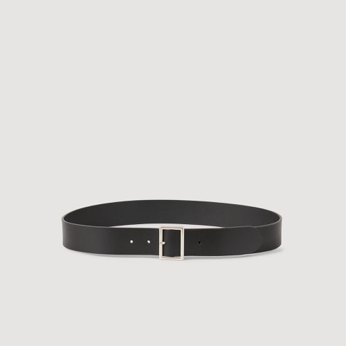 Ceinture en cuir - Sandro Paris - Modalova