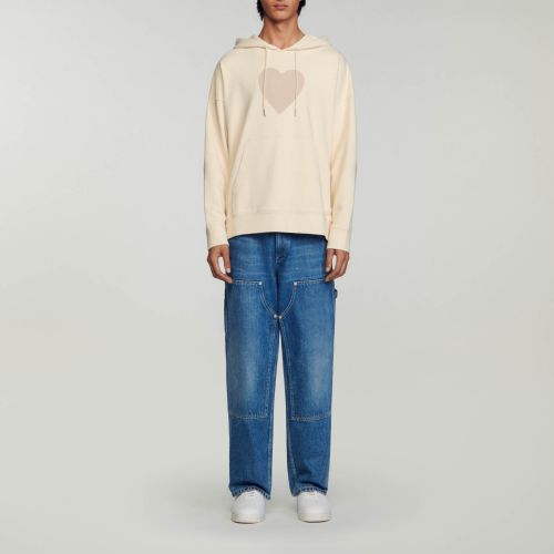 Hoodie molletonné - Sandro Paris - Modalova