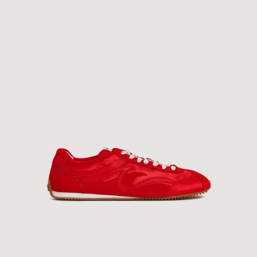 Sneakers Light Wave mix matières - Sandro Paris - Modalova