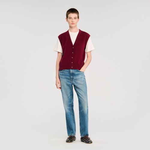 Pull bicolore - Sandro Paris - Modalova