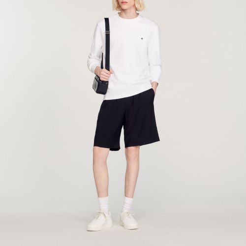 Sweatshirt Square Cross - Sandro Paris - Modalova