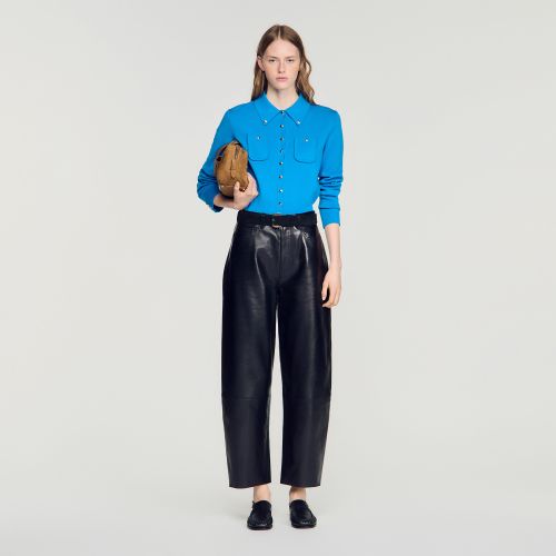 Cardigan à boutons métalliques - Sandro Paris - Modalova
