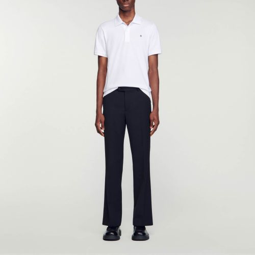 Polo patch Square Cross - Sandro Paris - Modalova