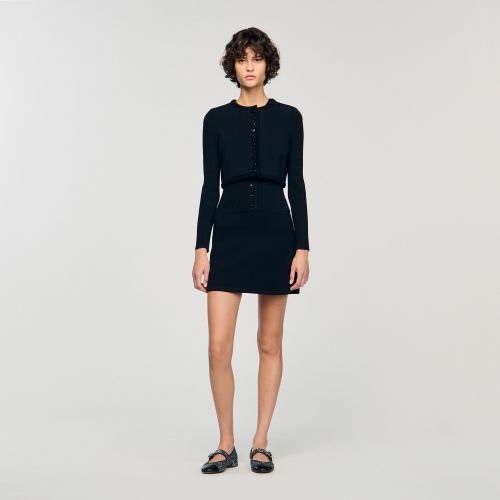 Cardigan court - Sandro Paris - Modalova