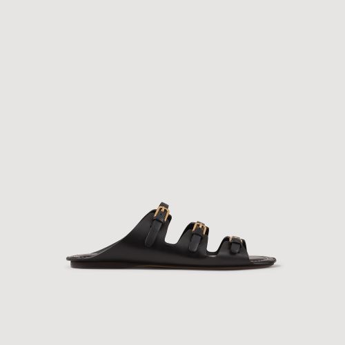 Sandales en cuir - Sandro Paris - Modalova