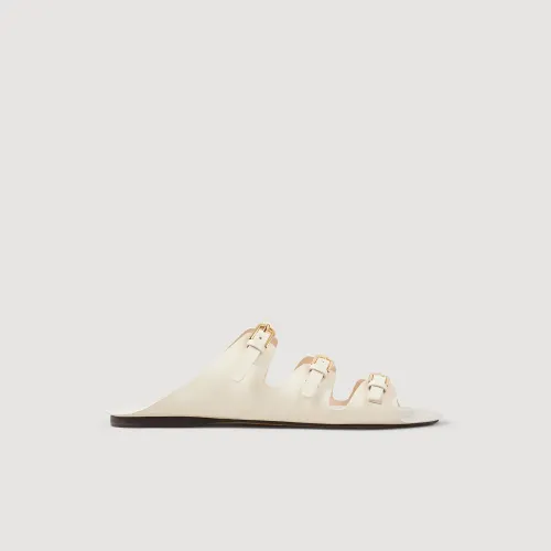 Sandales en cuir - Sandro Paris - Modalova