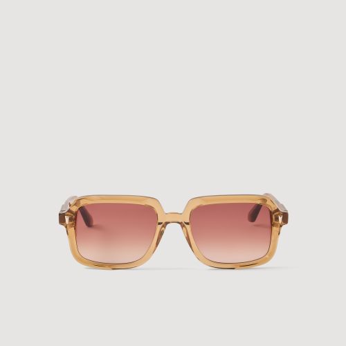 Lunettes de soleil à branches fines - Sandro Paris - Modalova