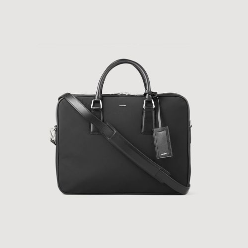 Grand briefcase en nylon - Sandro Paris - Modalova