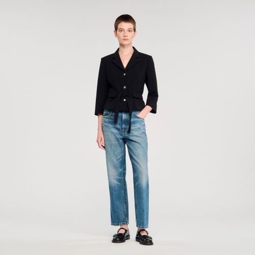 Veste courte de tailleur - Sandro Paris - Modalova
