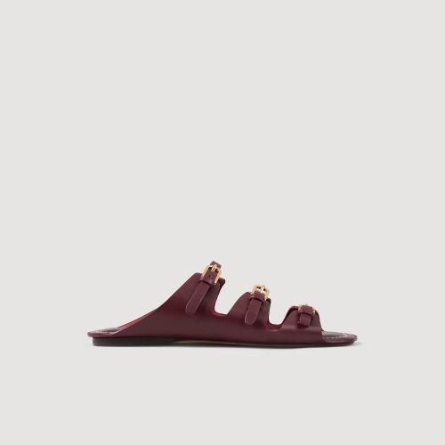 Sandales en cuir - Sandro Paris - Modalova