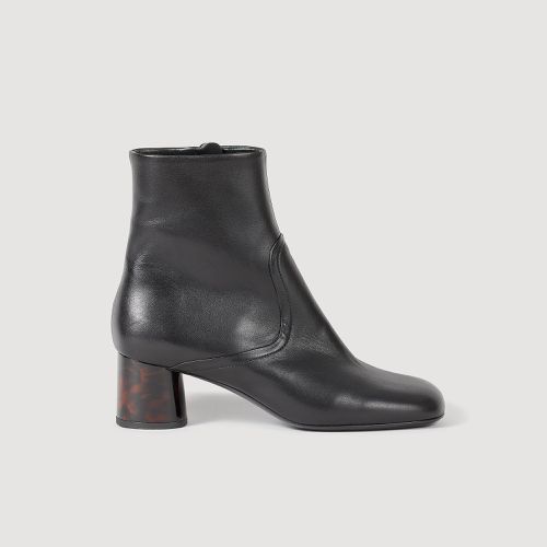 Bottines en cuir - Sandro Paris - Modalova