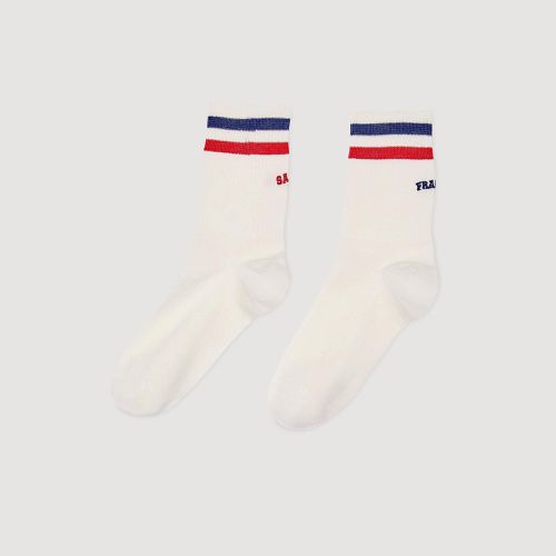 Chaussettes tricolores - Sandro Paris - Modalova