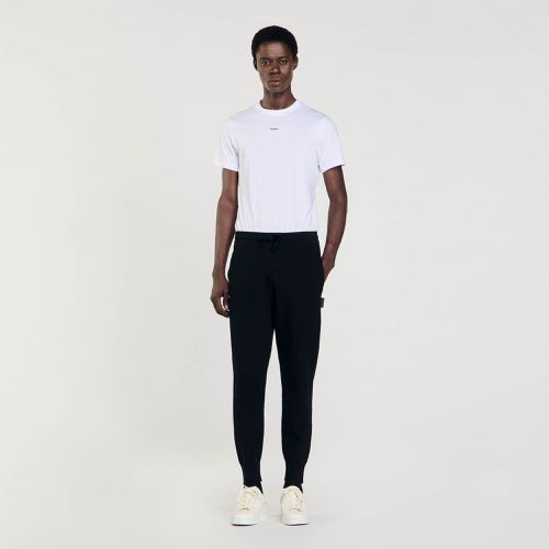 Pantalon de jogging en maille - Sandro Paris - Modalova