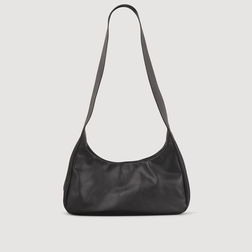 Sac besace en cuir - Sandro Paris - Modalova