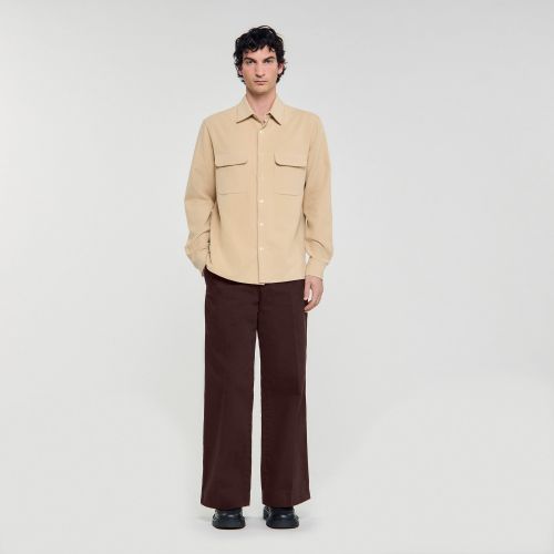 Chemise en flanelle - Sandro Paris - Modalova