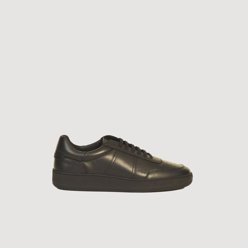 Sneakers en cuir lisse - Sandro Paris - Modalova