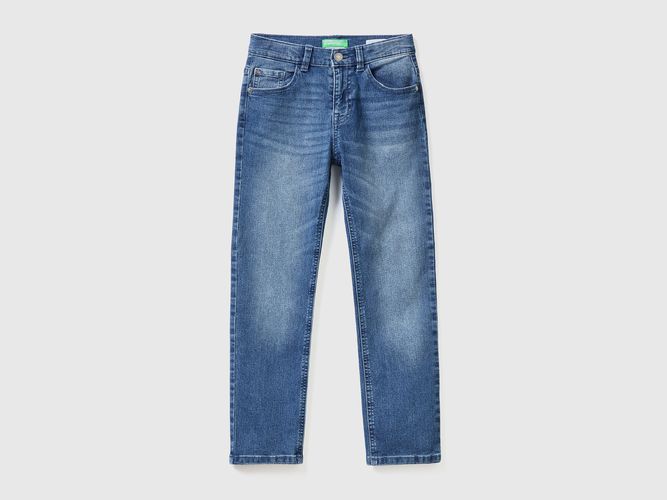 Benetton, Jeans Slim Fit "eco-recycle", taglia L, Blu Scuro, Bambini - United Colors of Benetton - Modalova