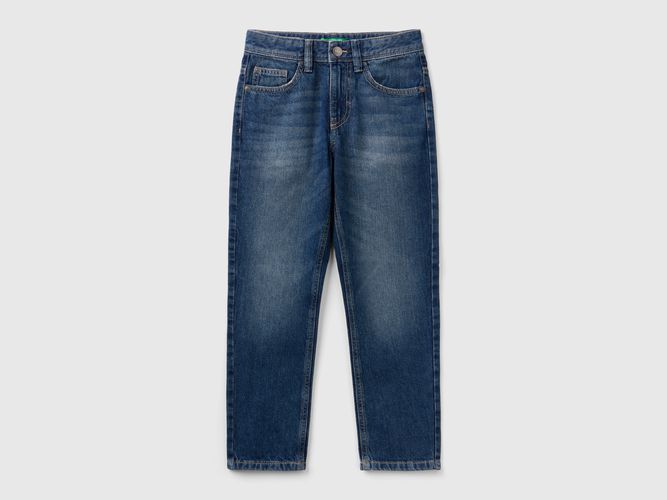 Benetton, Jeans Straight Leg, taglia S, Blu, Bambini - United Colors of Benetton - Modalova
