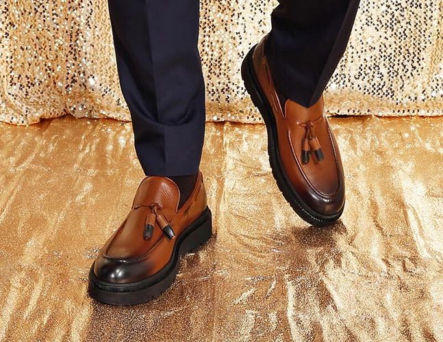 Chaussures Slip-ons Luigi Cognac - Girotti FR - Modalova
