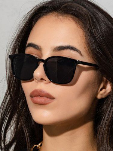 Full Frame Square Shape Oversized Sunglasses - Zaful - Modalova