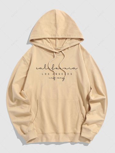 Sweat Capuche Pull-over Over Over Over Over Papier Dcoup avec Poche Kangourou M - Zaful FR - Modalova
