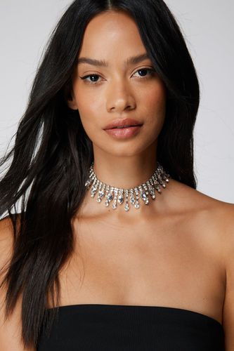 Collier Ras-Du-Cou Strassé - - One Size - Nasty Gal - Modalova